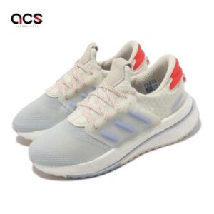 adidas 慢跑鞋 X_Plrboost 米白 藍 女鞋 緩震 運動鞋 環保材質 愛迪達 HP3143hp收購